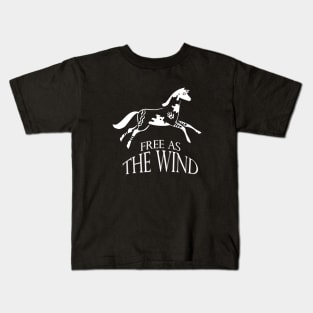 Free as the Wind Kids T-Shirt